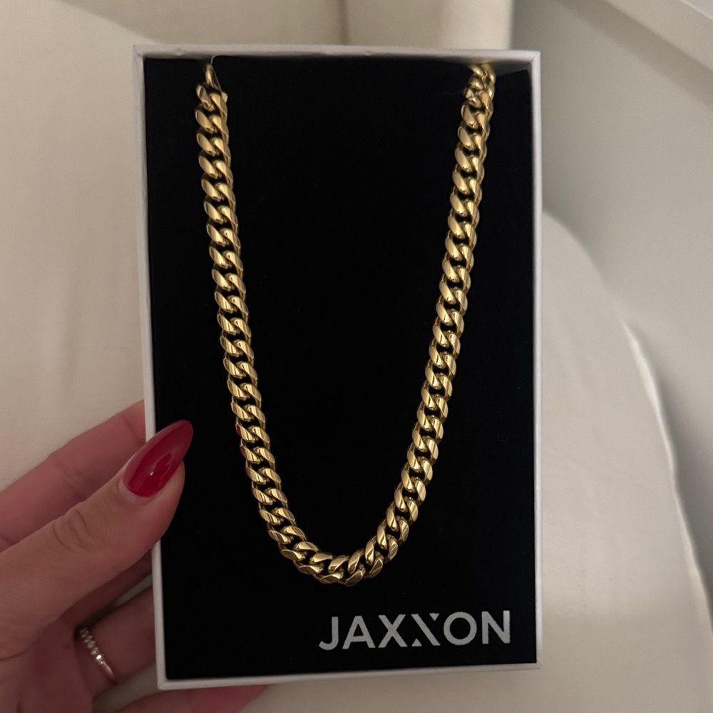 JAXXON Gold Chain Necklace for Men